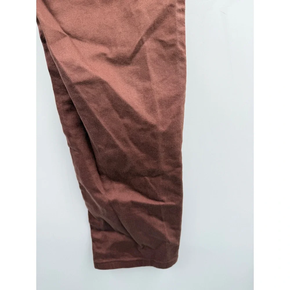 Prana Kayla High Rise Jeans Women's 10 Brown Burgundy Stretch Casual Denim Style